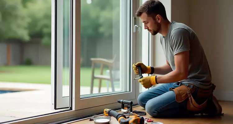 Squeaky Sliding Patio Doors in Oviedo, FL