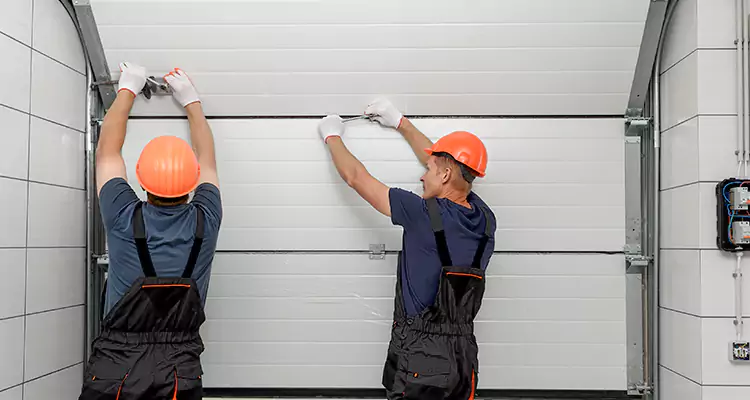 Garage Door Bottom Panel Repair in Oviedo, FL