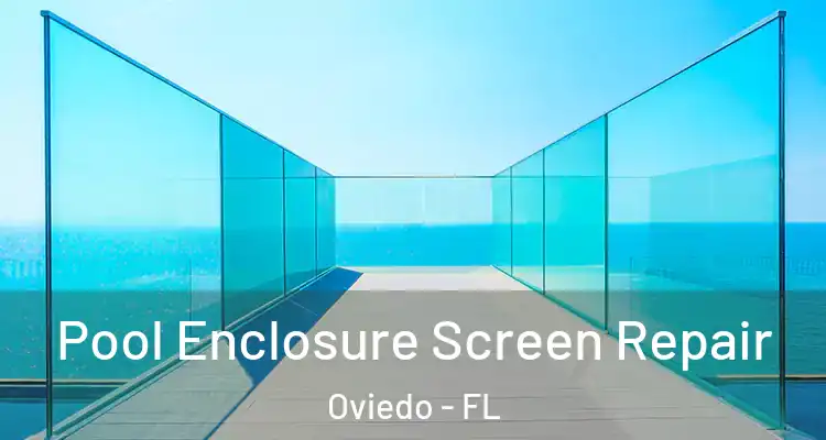  Pool Enclosure Screen Repair Oviedo - FL